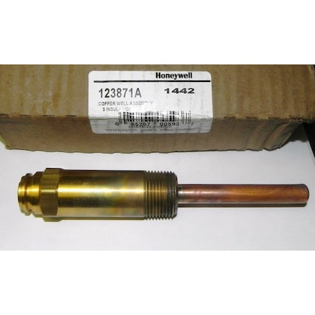 Honeywell 123871A 3/4" Npt. Copper Well 123871A